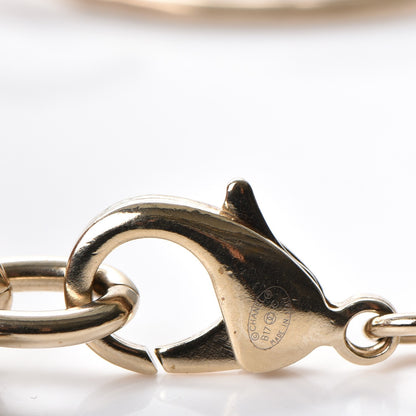 Chanel Hoop Cuba Logo Necklace Gold 5 of 7