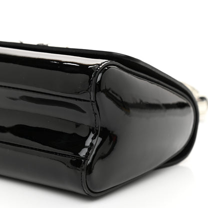 Louis Vuitton Patent Monogram Twist Shoulder Bag PM Black 8 of 10