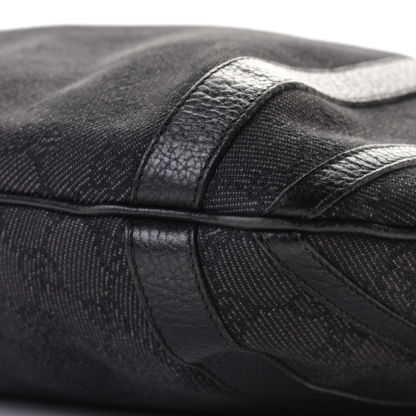 Monogram Medium Abbey Convertible Tote Black