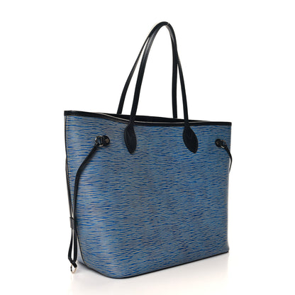 Louis Vuitton Epi Neverfull MM Denim Light 4 of 10