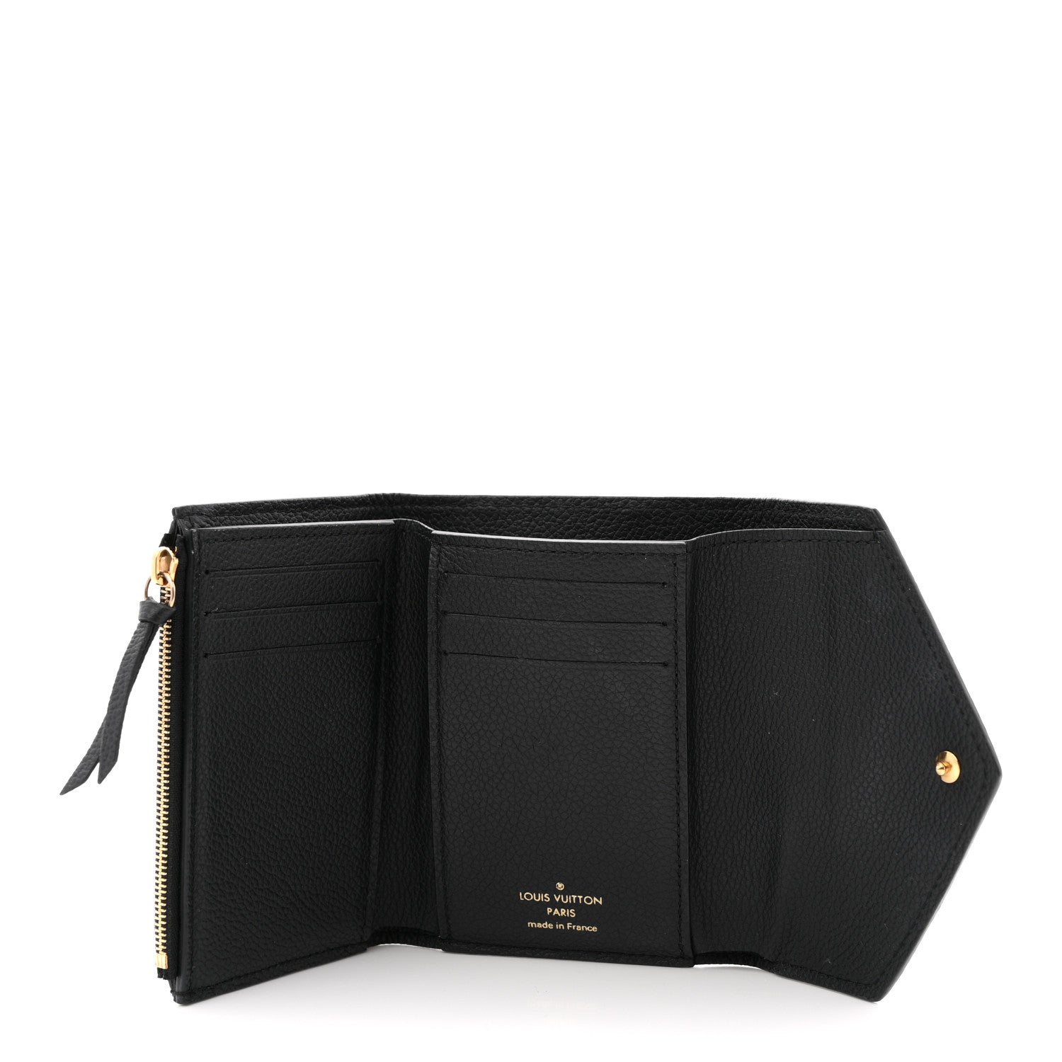 Louis Vuitton Empreinte Victorine Wallet Black 5 of 9