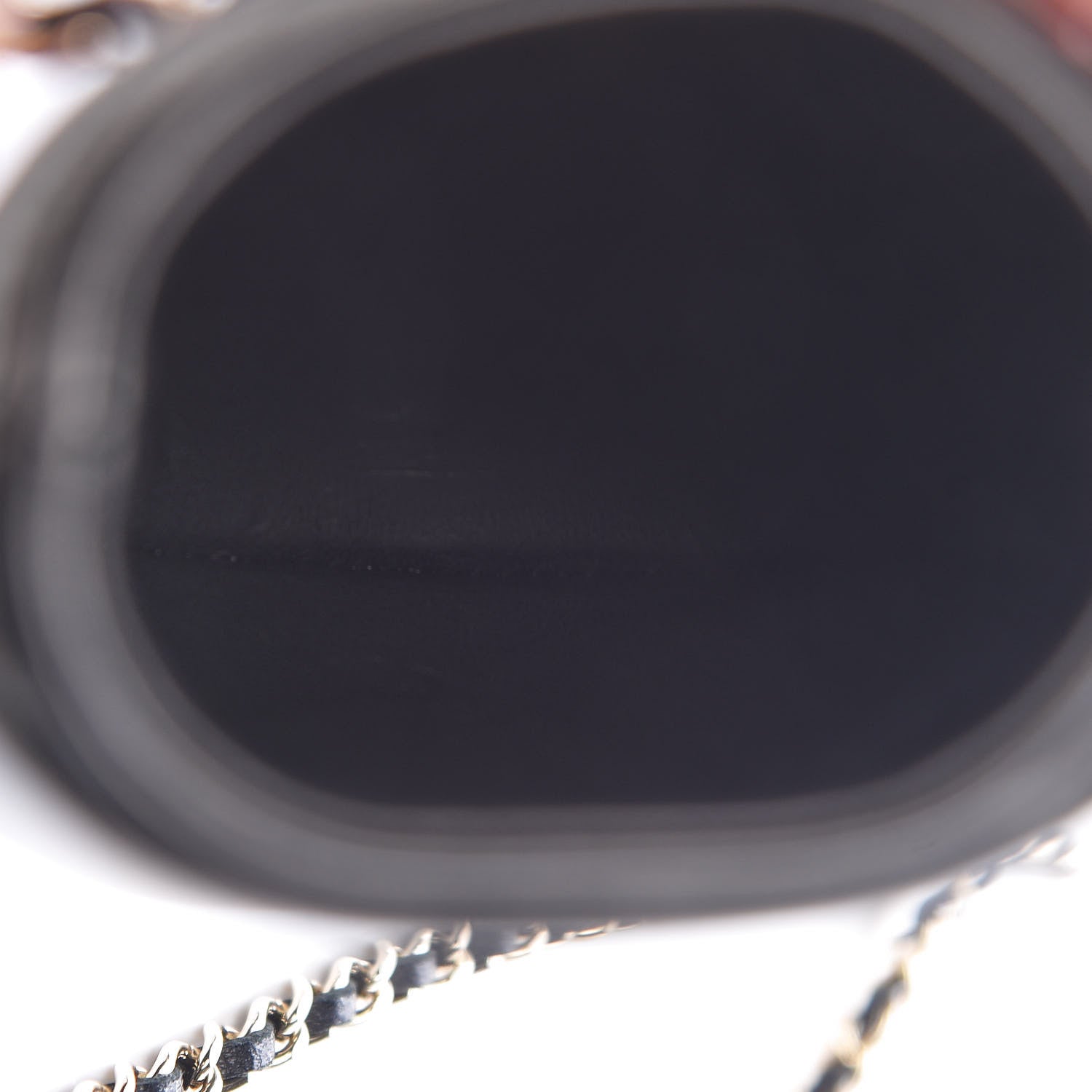 Chanel Lambskin Chain Around Phone Holder Black 5 of 13