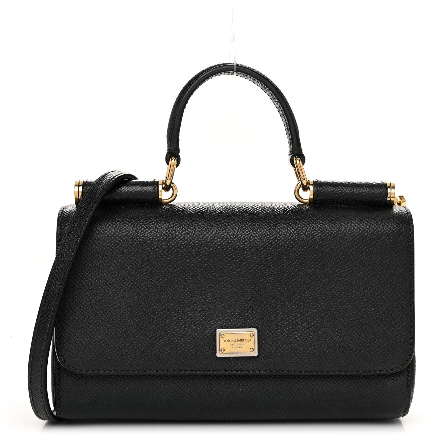 Dolce & Gabbana Dauphine Mini Miss Sicily Bag Black 1 of 13