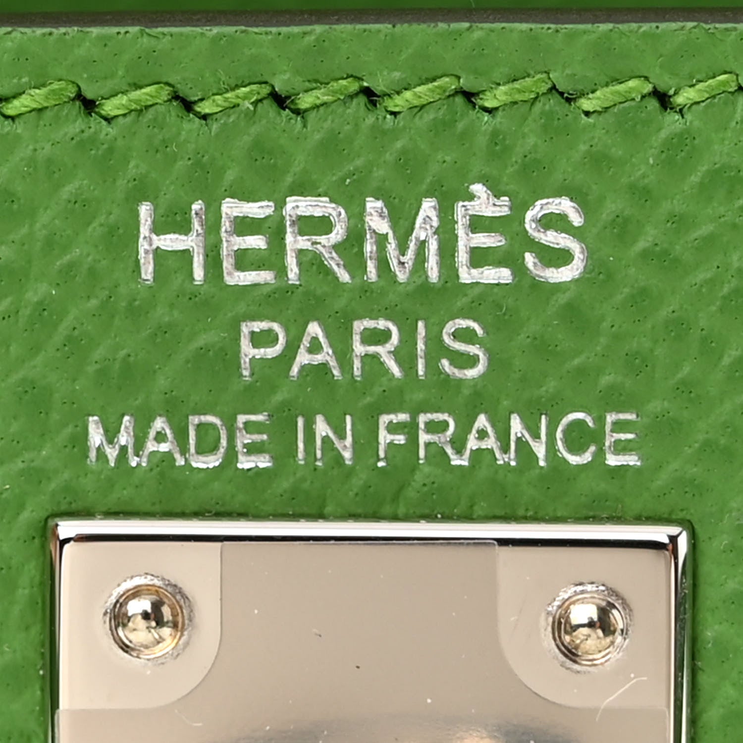 Hermes Epsom Kelly Sellier 25 Vert Yucca 6 of 11