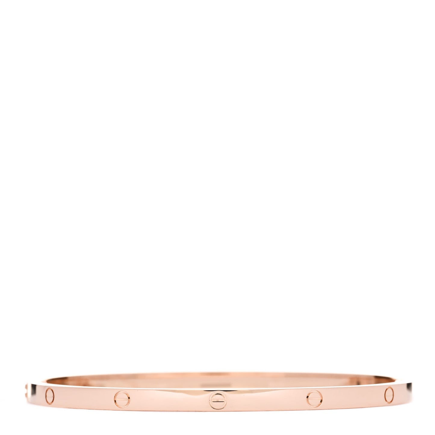 18K Pink Gold Small LOVE Bracelet 19