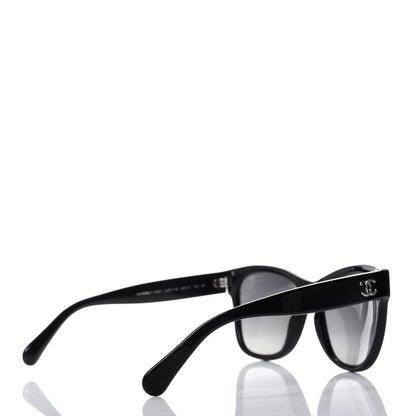 Chanel Acetate Square CC Sunglasses 5380 Black 4 of 8