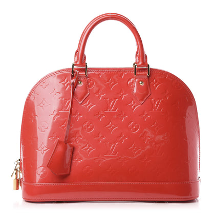 Louis Vuitton Vernis Alma PM Rouge Grenadine 1 of 13