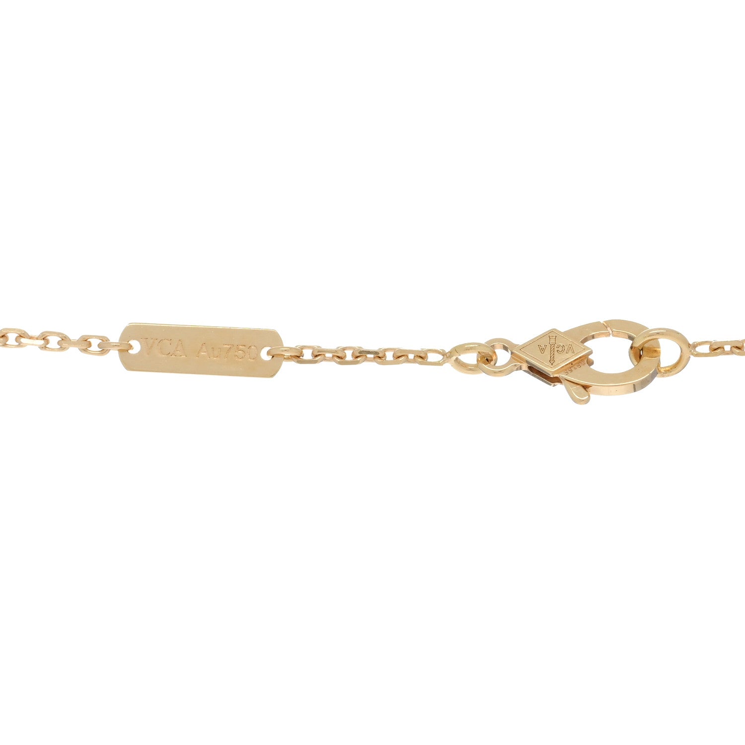 Van Cleef & Arpels 18K Yellow Gold Zodiac Aries Pendant Necklace 4 of 5