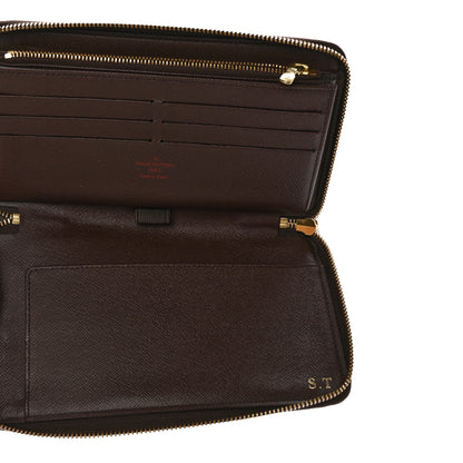 Louis Vuitton Damier Ebene Zippy Organizer Wallet 5 of 14