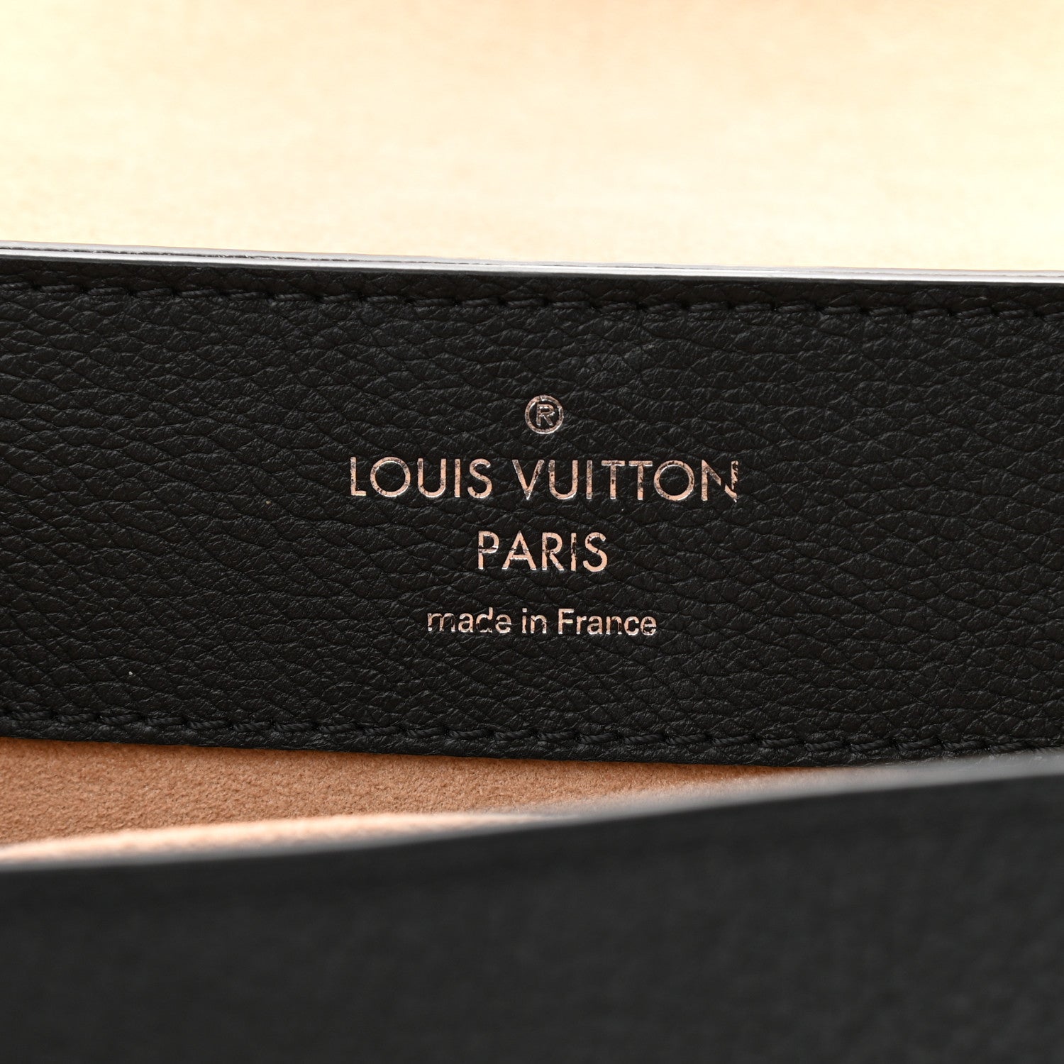 Louis Vuitton Calfskin Lockme Ever BB Black 6 of 12
