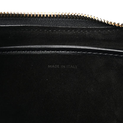 Celine Smooth Calfskin Medium Strap Ava Triomphe Shoulder Bag Black 6 of 10