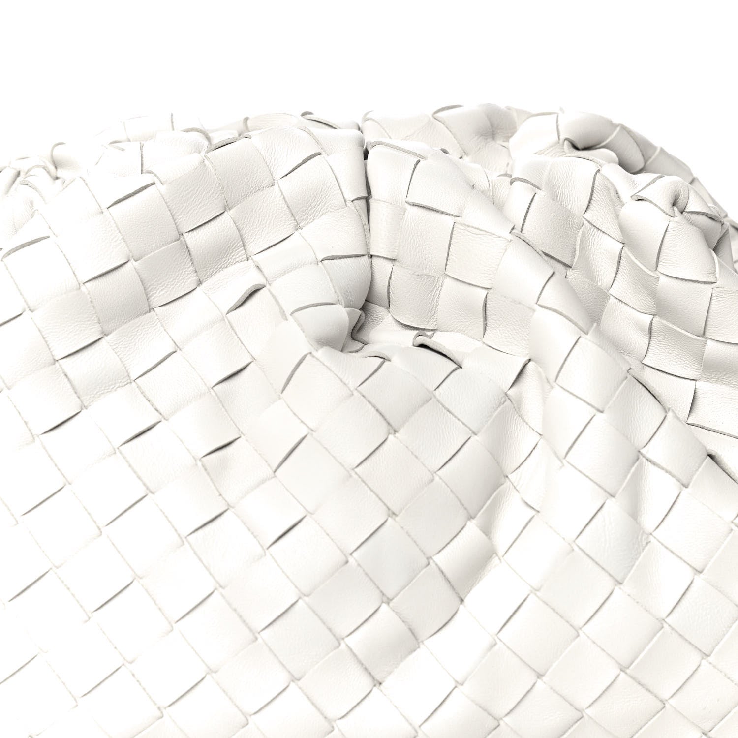 Bottega Veneta Nappa Maxi Intreccio The Pouch Oversized Clutch Plaster 11 of 13