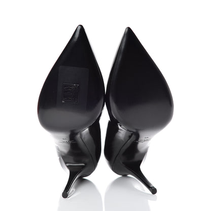 Valentino Garavani Patent VLTN 105mm Pumps 40 Black White 5 of 10