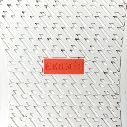 Hermes Canvas Calfskin Deep Sneakers 39 Framboise White 7 of 9