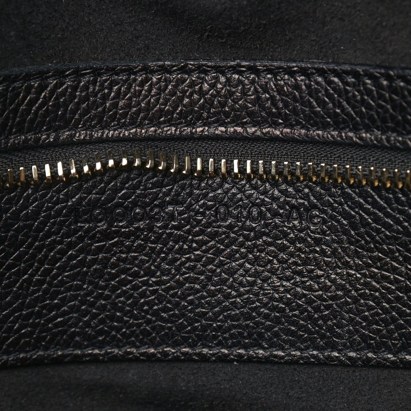 Grained Calfskin Large Jennifer Crossbody Bag Black