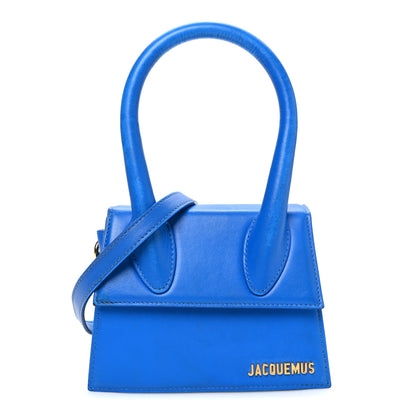 Jacquemus Smooth Calfskin Le Chiquito Moyen Blue 1 of 12