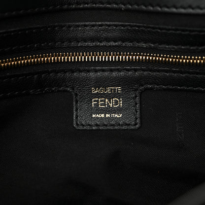 Fendi Nappa FF 1974 Embossed Baguette Black 6 of 11