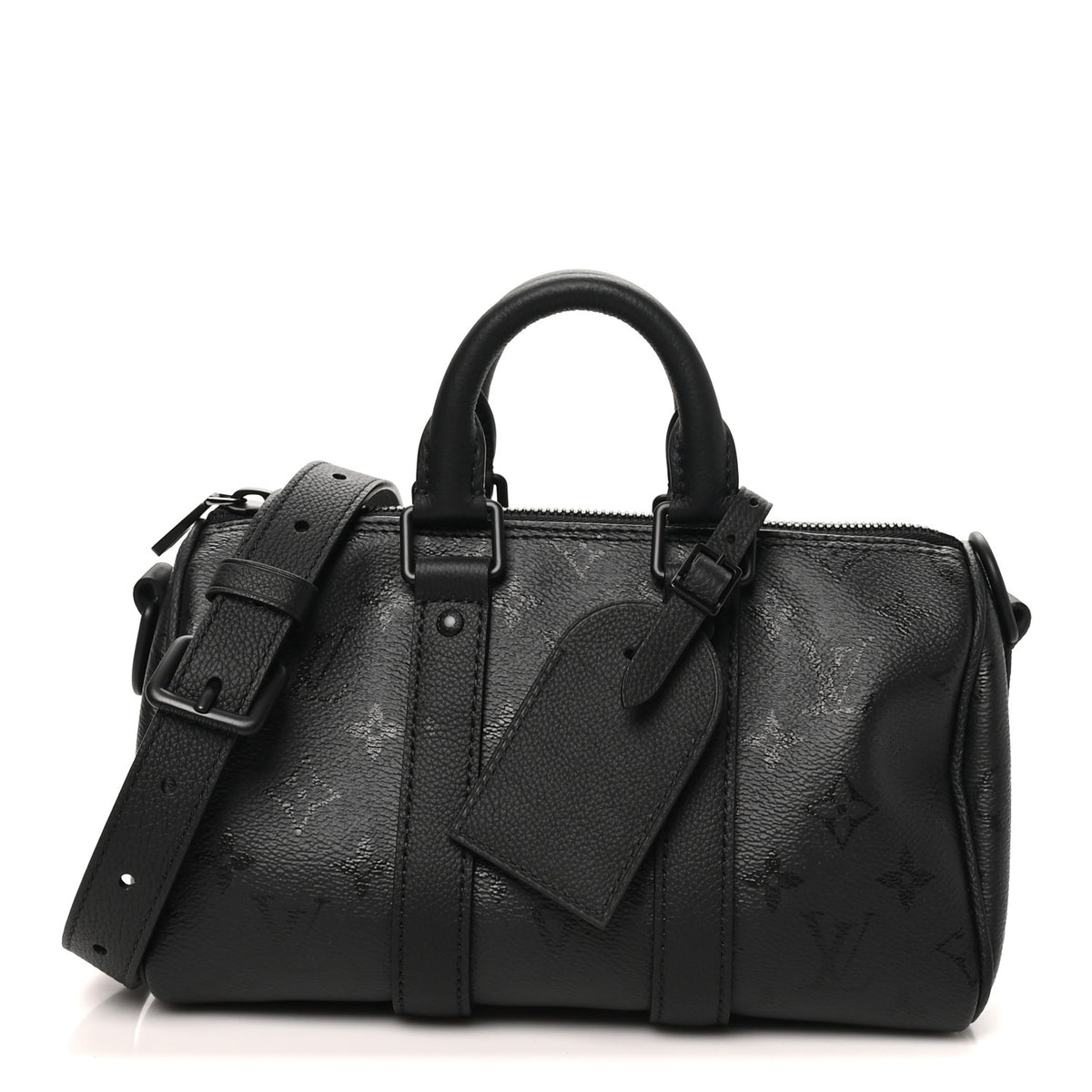 Monogram Midnight Keepall Bandouliere 25 Black