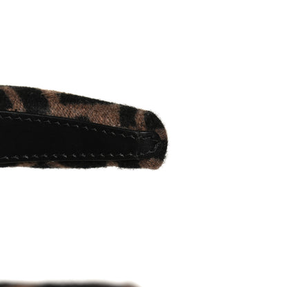 Fendi Wool Cashmere FF Logo Headband Tobacco 10 of 10