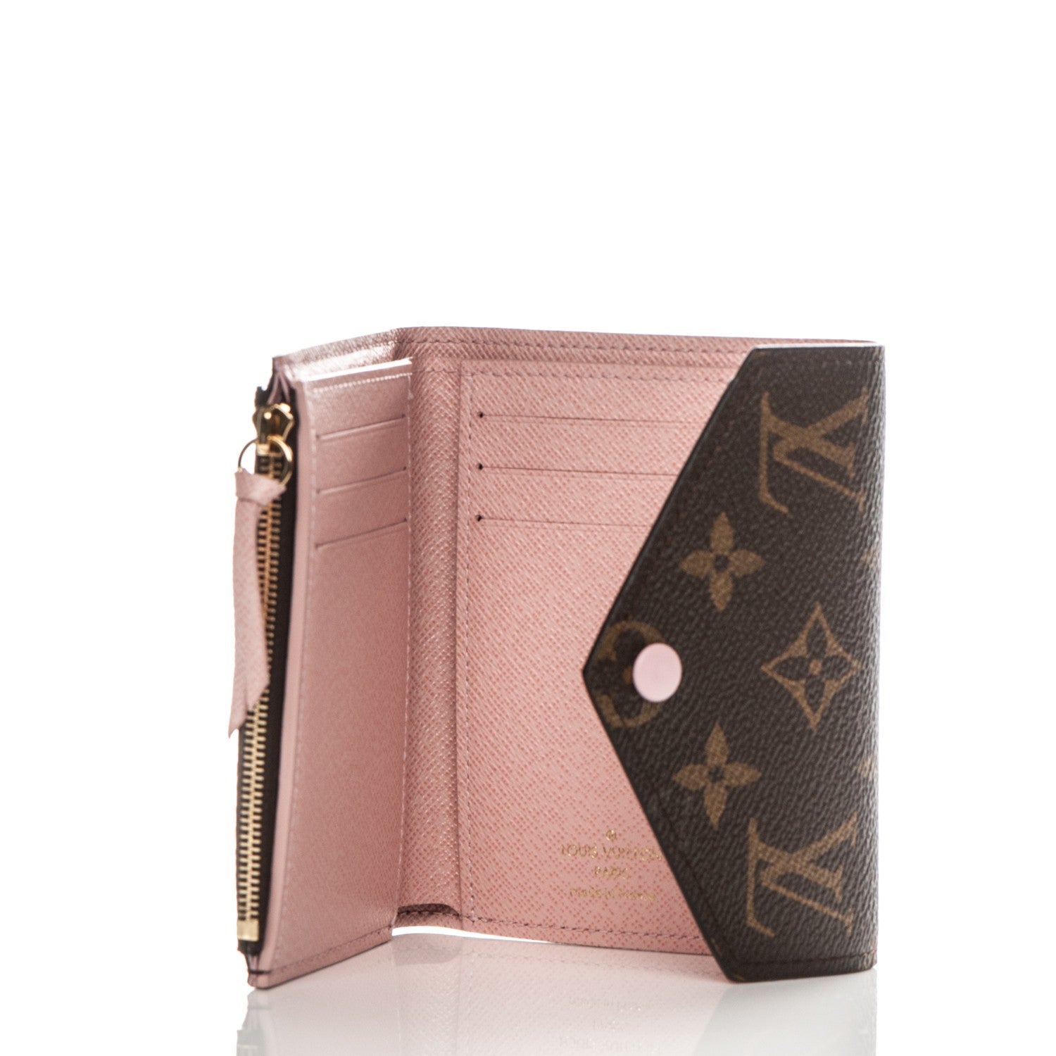 Louis Vuitton Monogram Victorine Wallet Rose Ballerine 5 of 7