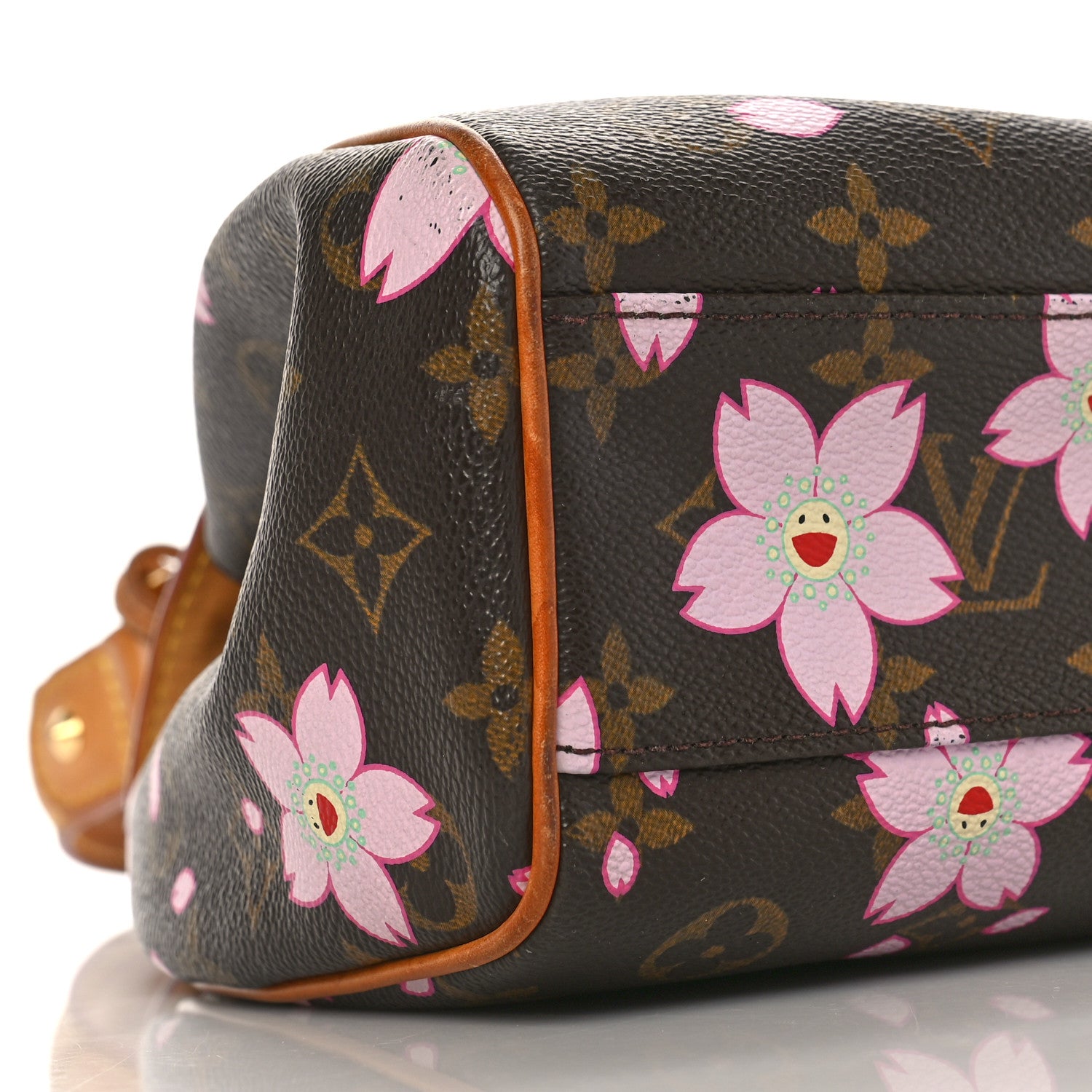 Louis Vuitton Monogram Cherry Blossom Sac Retro Bag Brown 7 of 17