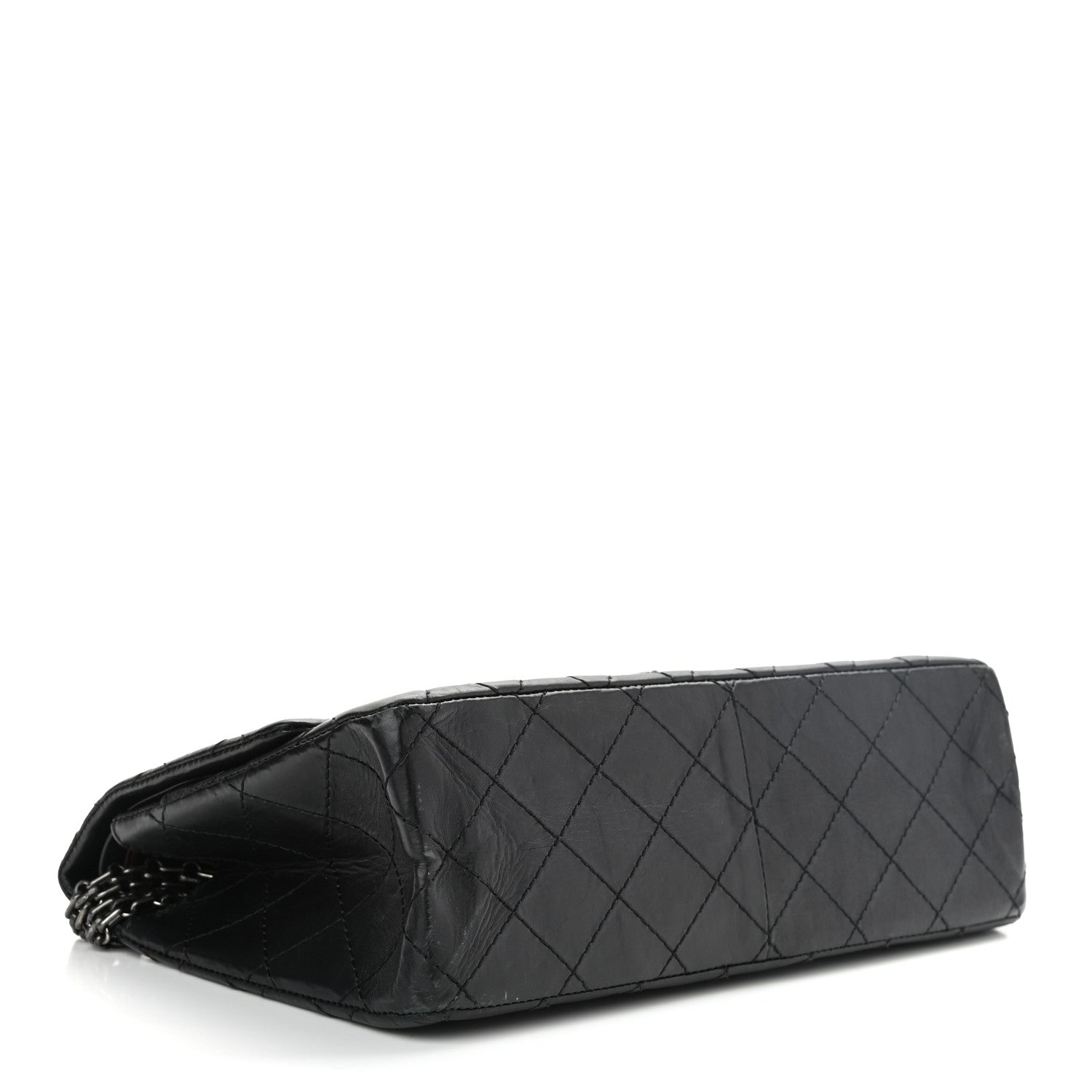 Chanel Aged Calfskin Quilted 2.55 Reissue 226 Flap Black 3 of 15