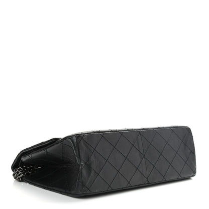 Chanel Aged Calfskin Quilted 2.55 Reissue 226 Flap Black 3 of 15