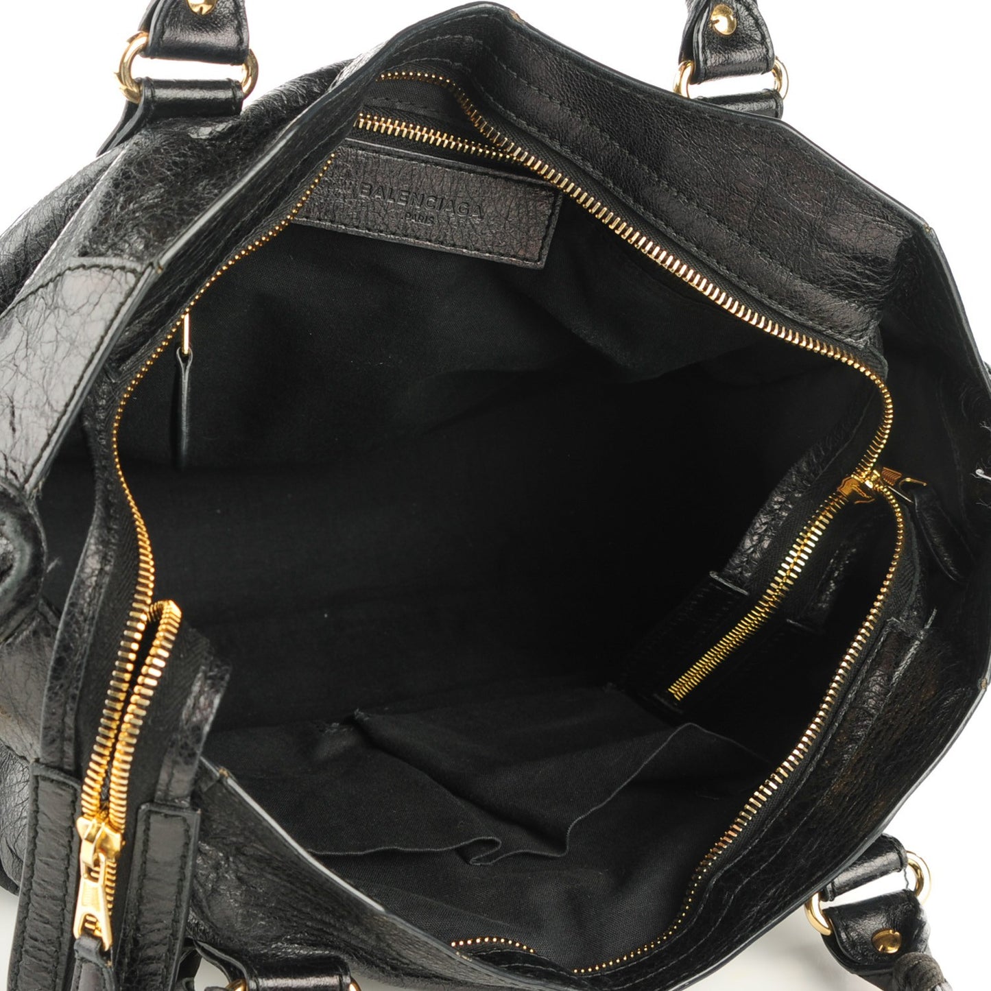 Agneau Giant 12 Gold Hardware City Black