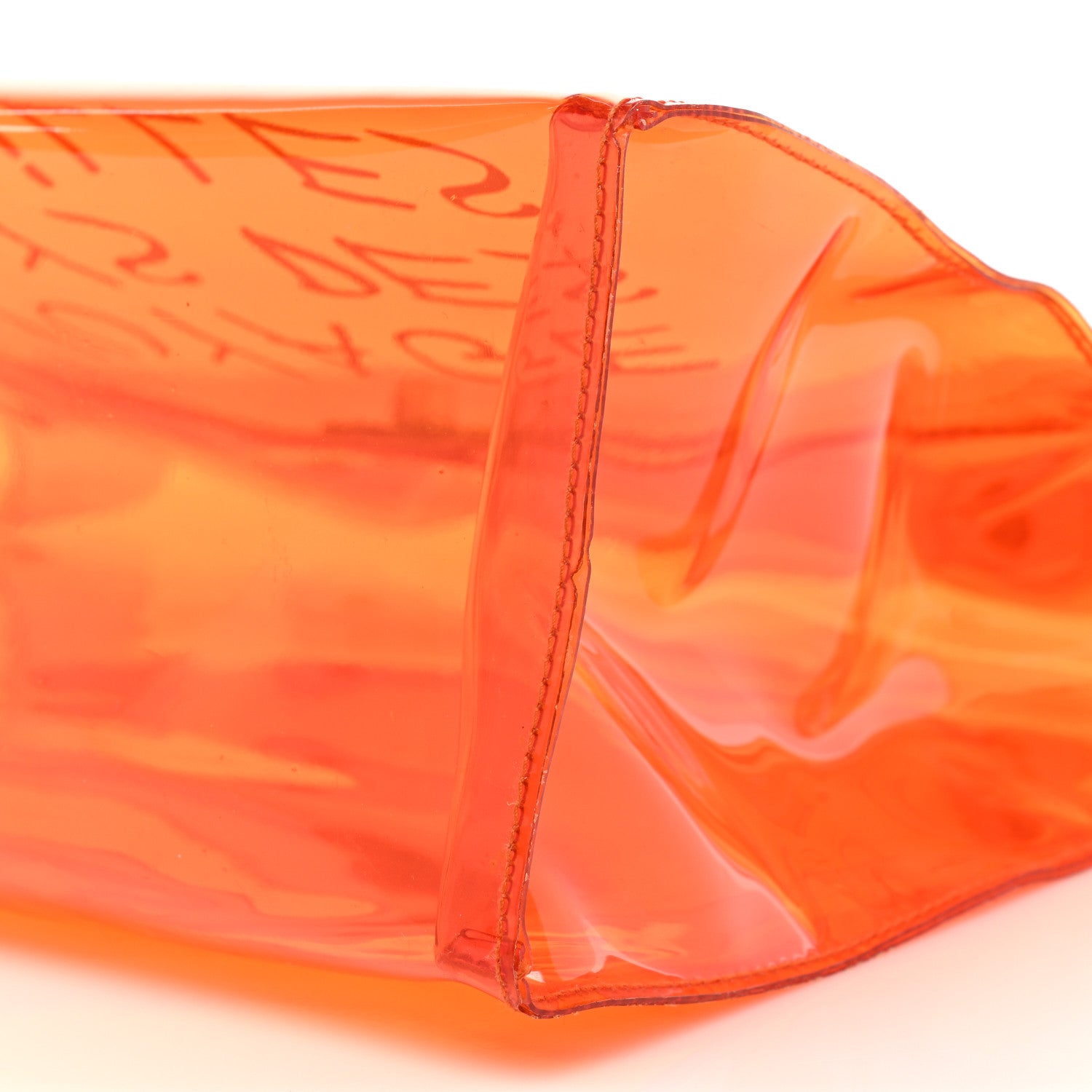 Hermes Vinyl Souvenir De L'Exposition Kelly Orange 8 of 19