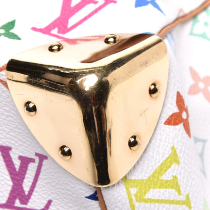 Louis Vuitton Monogram Multicolor Speedy 30 White 10 of 12