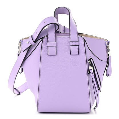 Loewe Soft Grained Calfskin Compact Hammock Shoulder Bag Purple 1 of 11