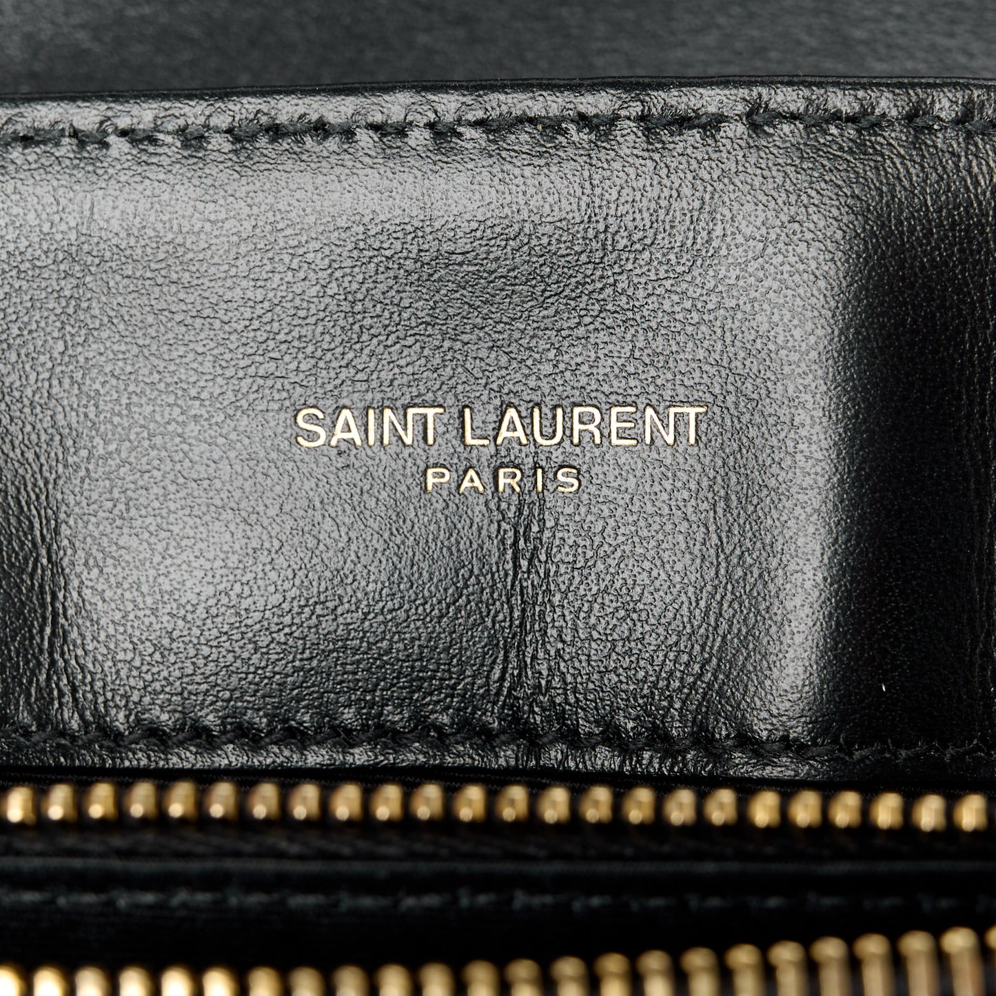 Calfskin Y Quilted Monogram Medium Loulou Chain Satchel Black