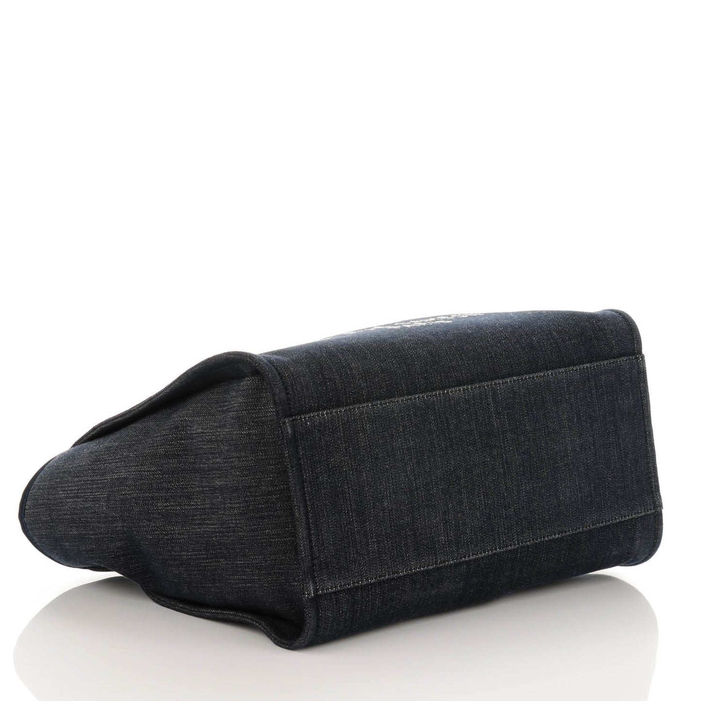 Canvas Large Deauville Tote Dark Blue