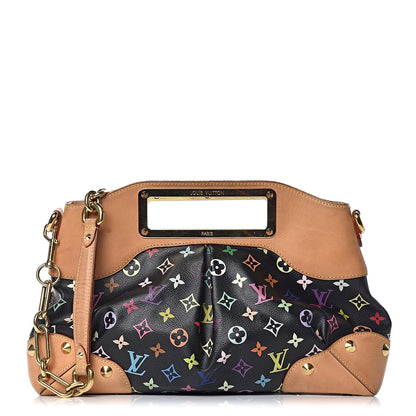 Louis Vuitton Monogram Multicolor Judy MM Black 1 of 9