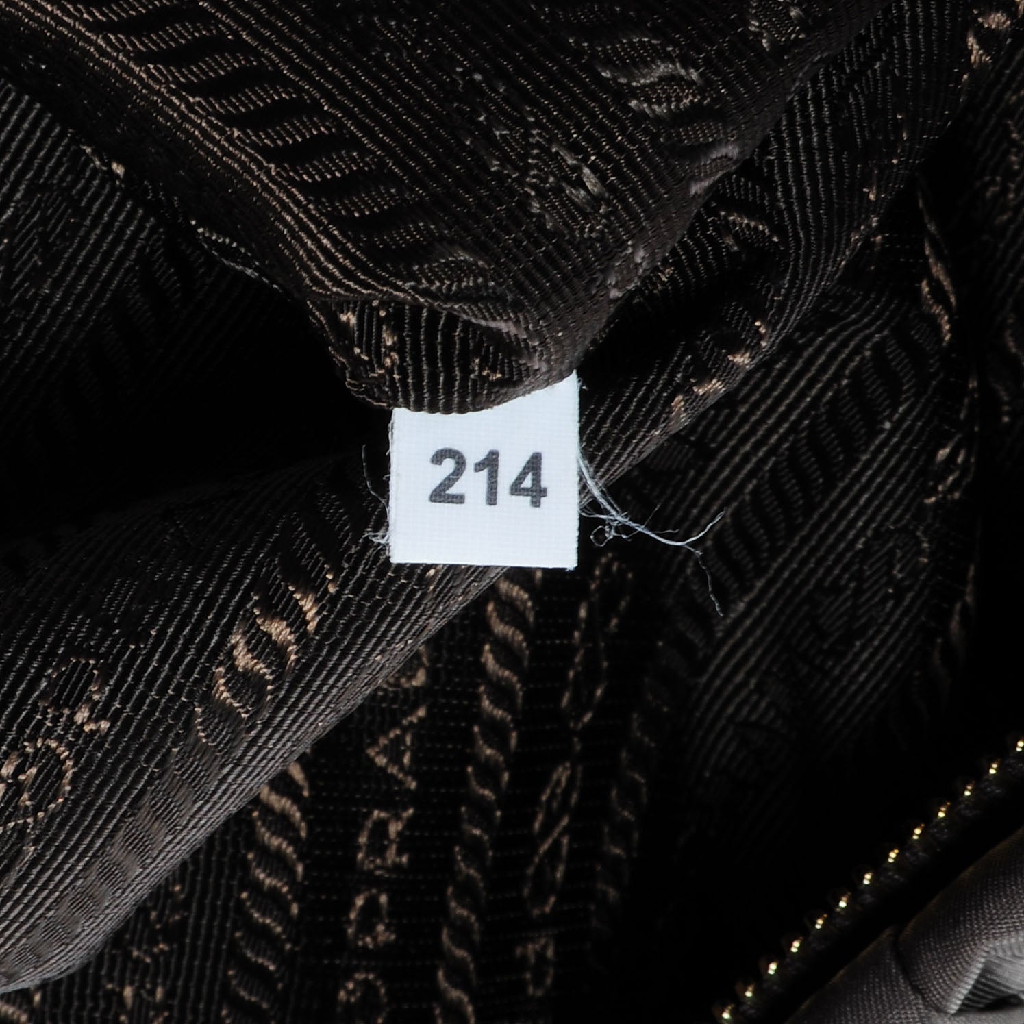 Prada Tessuto Nylon Gaufre Tote Fumo 7 of 9