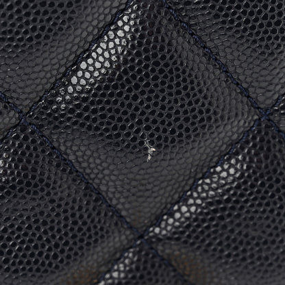 Chanel Caviar Quilted Small CC You Flap Dark Blue 12 of 13