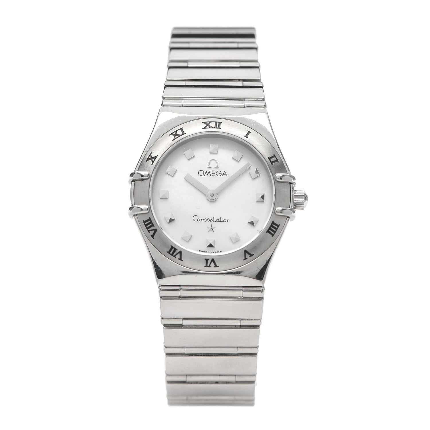 Omega Stainless Steel Mother of Pearl 25mm Constellation My Choice Quartz Watch 1571.71.00 1 of 6