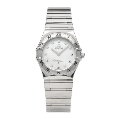 Omega Stainless Steel Mother of Pearl 25mm Constellation My Choice Quartz Watch 1571.71.00 1 of 6