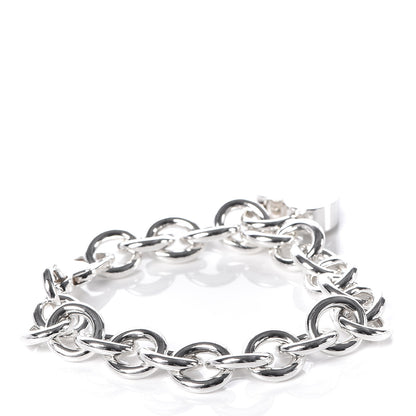 Tiffany Sterling Silver Heart Love Charm Bracelet 3 of 8