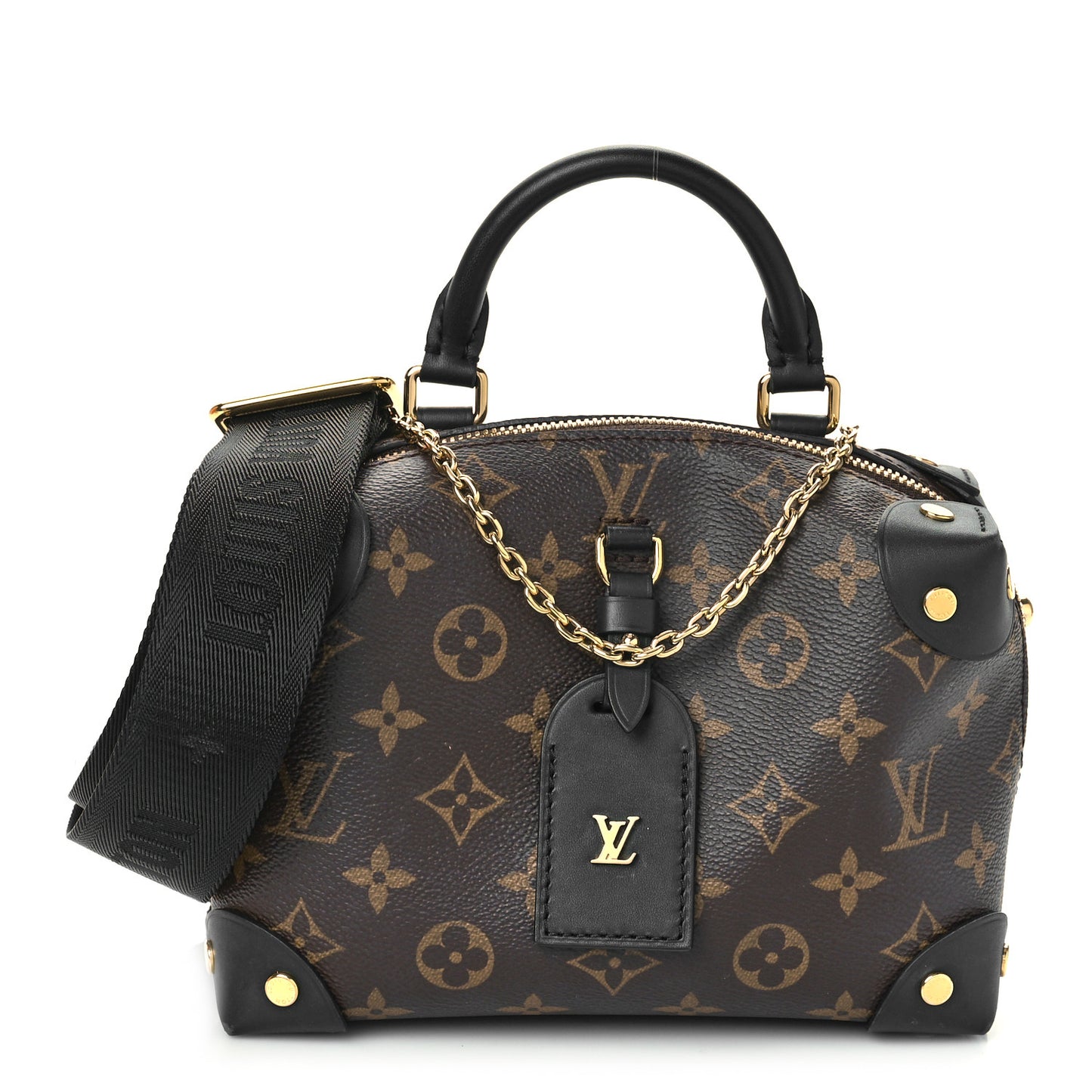 Monogram Petite Malle Souple Black