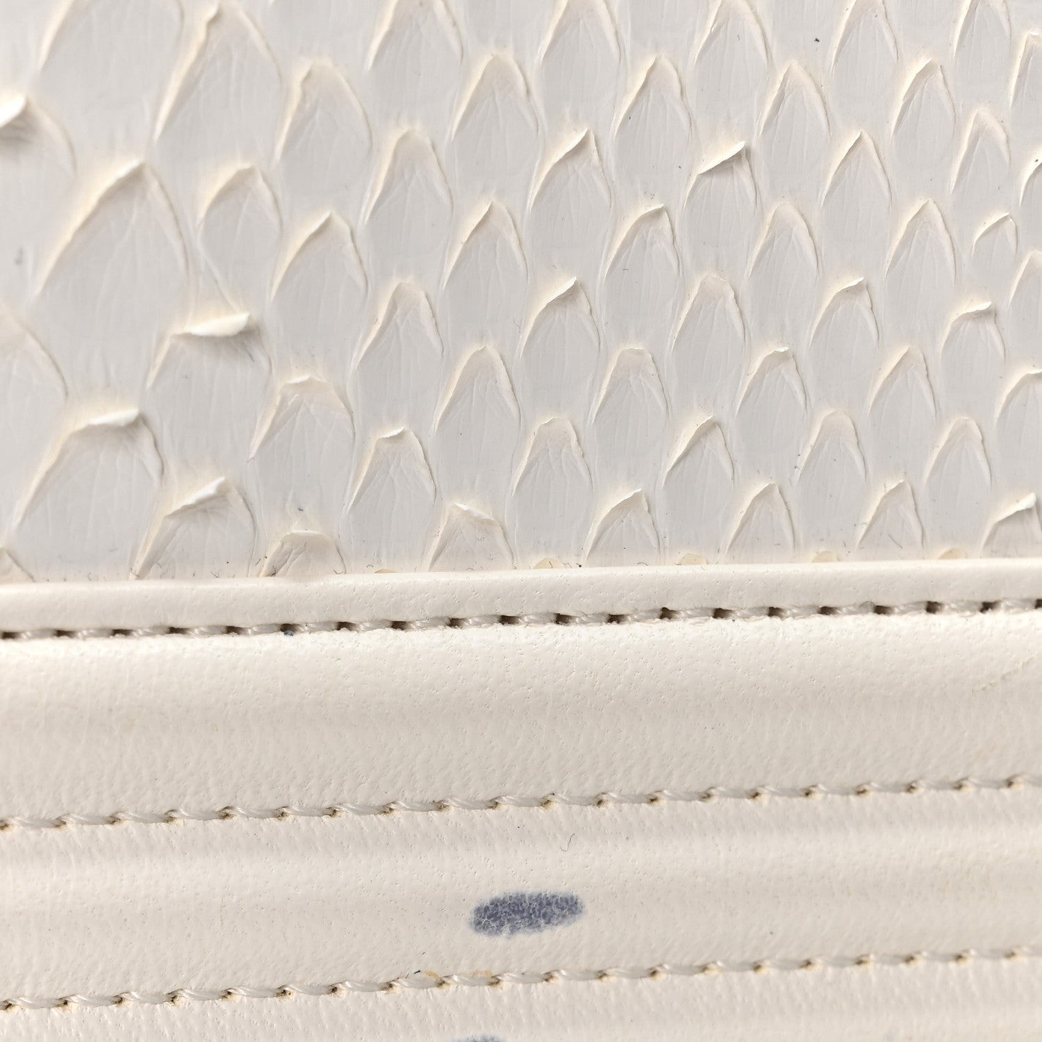 Chanel Snakeskin Medium Boy Flap White 11 of 11