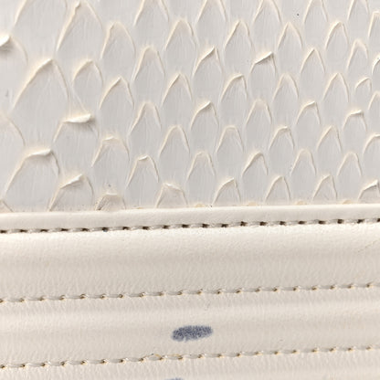 Chanel Snakeskin Medium Boy Flap White 11 of 11