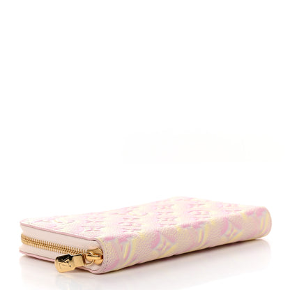 Louis Vuitton Empreinte Monogram Summer Stardust Zippy Wallet Pink 4 of 7