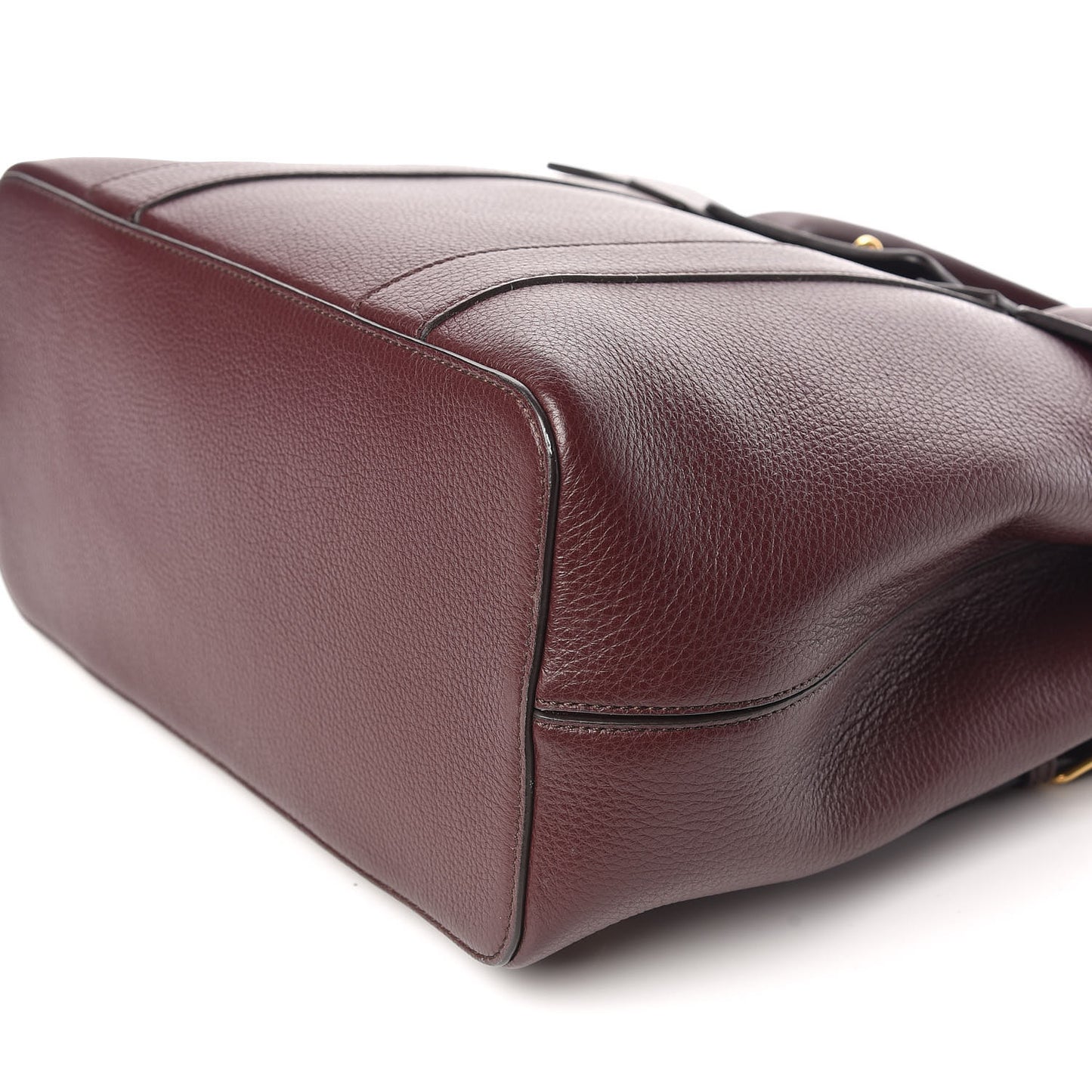Classic Grain Calfskin Small Bayswater Backpack Oxblood
