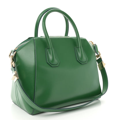 Givenchy Shiny Lord Calfskin Small Antigona Emerald 3 of 11