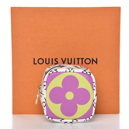 Louis Vuitton Monogram Giant Cube Coin Purse Pink 8 of 8