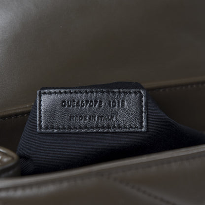 Saint Laurent Calfskin Y Quilted Monogram Toy Loulou Crossbody Bag Faggio 10 of 11