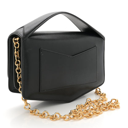 Alaia Goatskin Le Papa East West Chain Bag Black 2 of 11