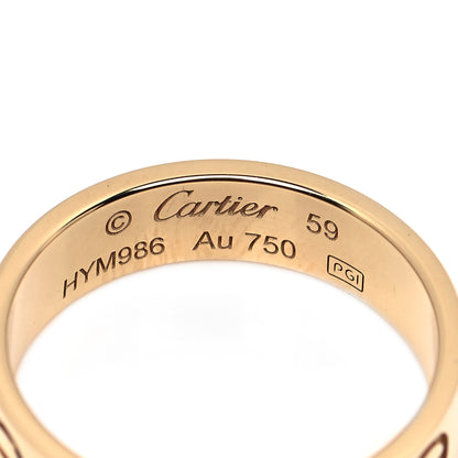 Cartier 18K Yellow Gold 5.5mm LOVE Ring 59 8.75 4 of 5