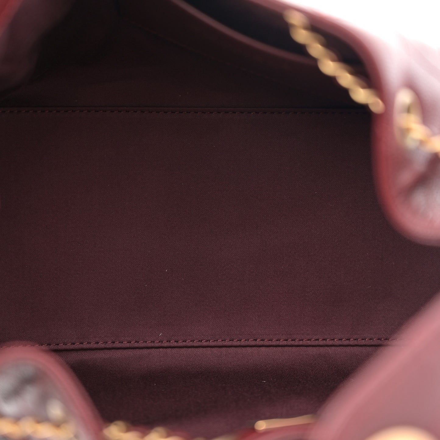 Caviar Quilted Small Chanel 25 Handbag Burgundy
